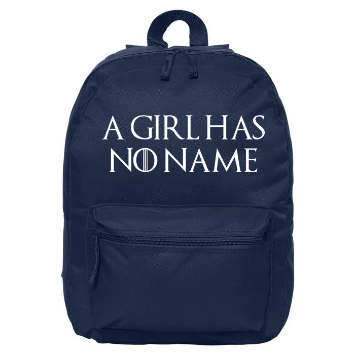 A Girl Has No Name Quote 16 in Basic Backpack