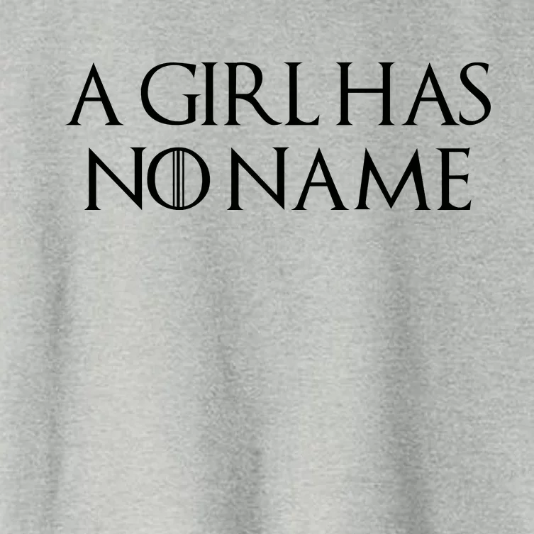 A Girl Has No Name Quote Women's Crop Top Tee