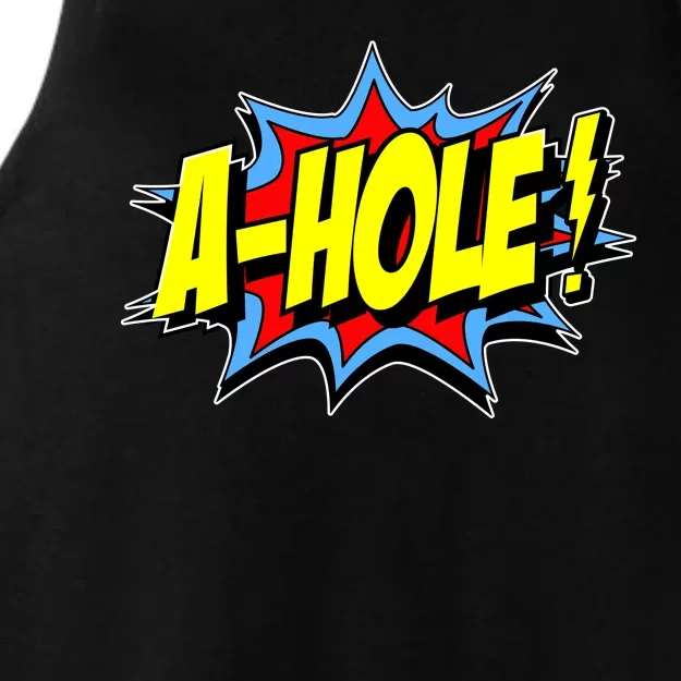 A-Hole Ladies Tri-Blend Wicking Tank