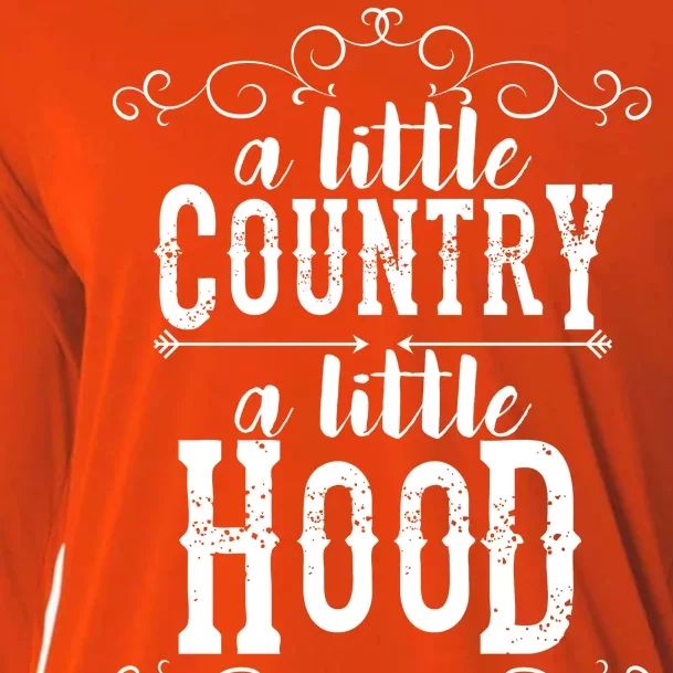 A Little Country A Little Hood Cooling Performance Long Sleeve Crew