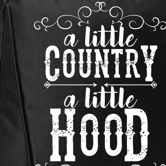 A Little Country A Little Hood City Backpack