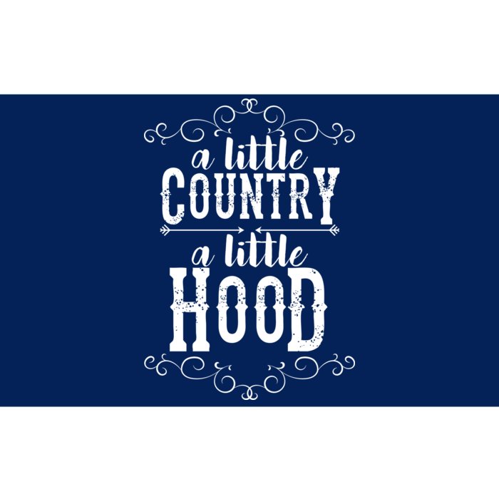 A Little Country A Little Hood Bumper Sticker