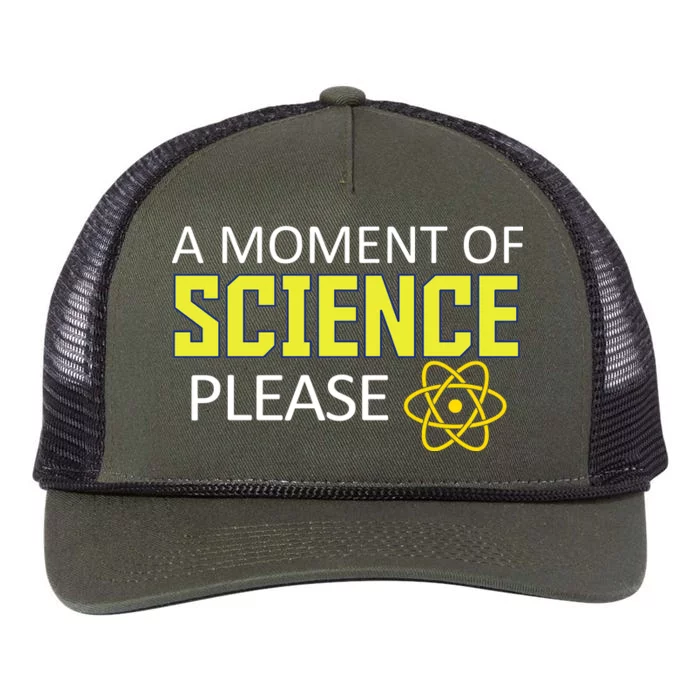 A Moment Of Science Please Retro Rope Trucker Hat Cap