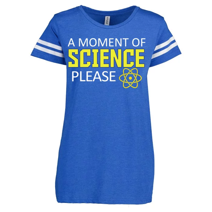 A Moment of Science Please Enza Ladies Jersey Football T-Shirt