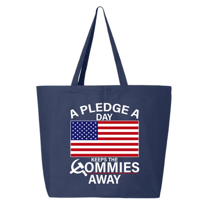 A Pledge A Day Keeps The Commies Away 25L Jumbo Tote