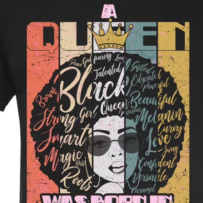 A Queen Was Born In April Garment-Dyed Heavyweight T-Shirt