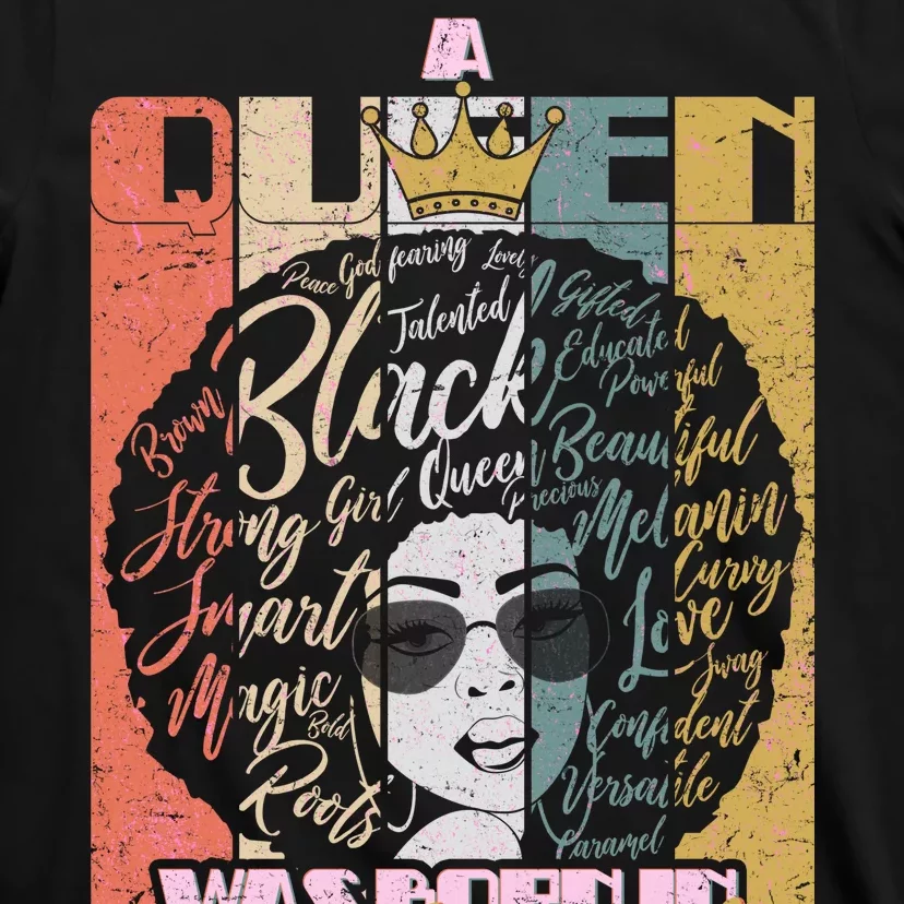 A Queen Was Born In April T-Shirt