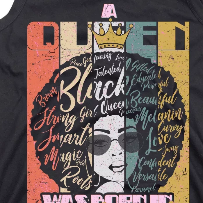 A Queen Was Born In April Tank Top