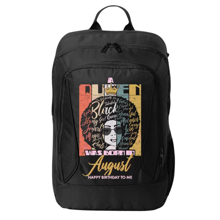 A Queen Was Born In August City Backpack