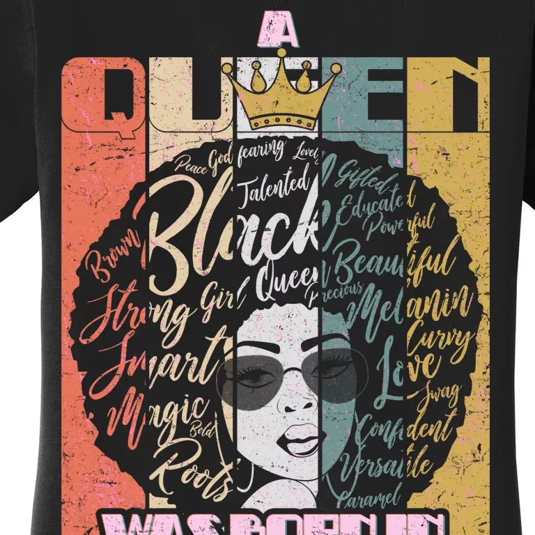 A Queen Was Born In August Women's T-Shirt