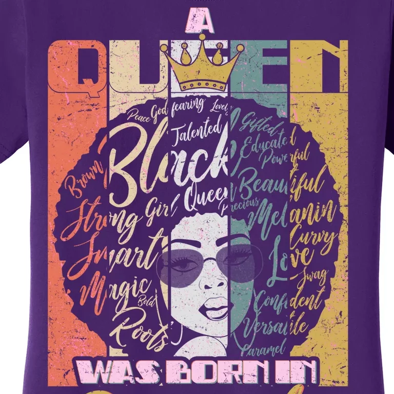 A Queen Was Born In December Women's T-Shirt