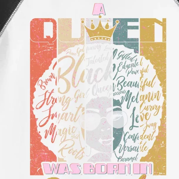 A Queen Was Born In December Toddler Fine Jersey T-Shirt