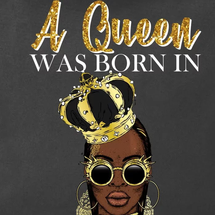 A Queen Was Born In February Happy Birthday Zip Tote Bag