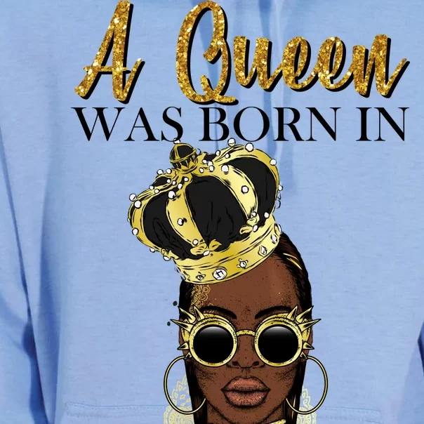 A Queen Was Born In February Happy Birthday Unisex Surf Hoodie