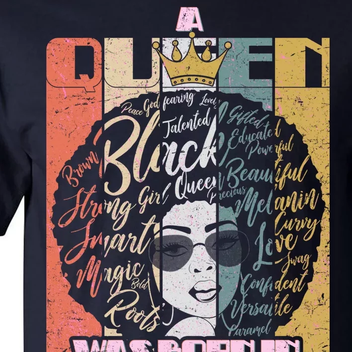 A Queen Was Born In June Tall T-Shirt