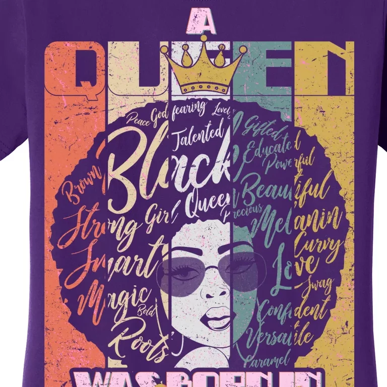 A Queen was Born in March Women's T-Shirt