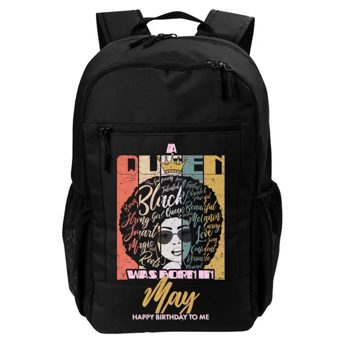 A Queen Was Born In May Daily Commute Backpack