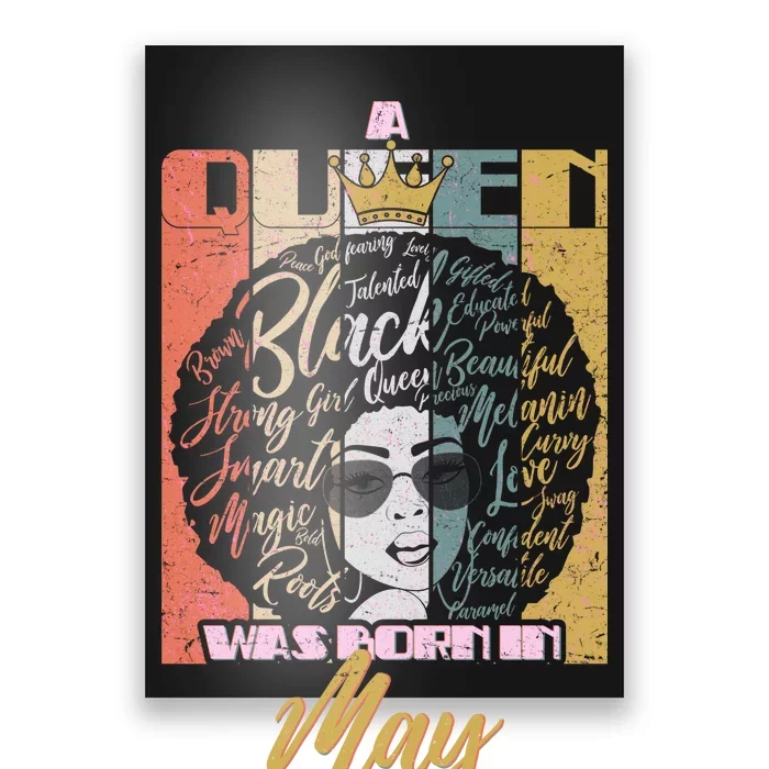 A Queen Was Born In May Poster