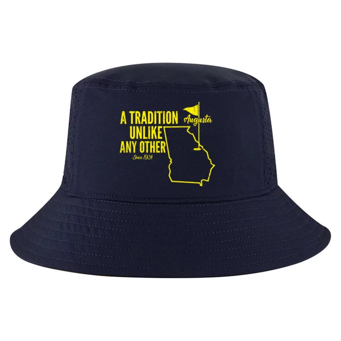 A Tradition Unlike Any Other Augusta Georgia Golfing Cool Comfort Performance Bucket Hat