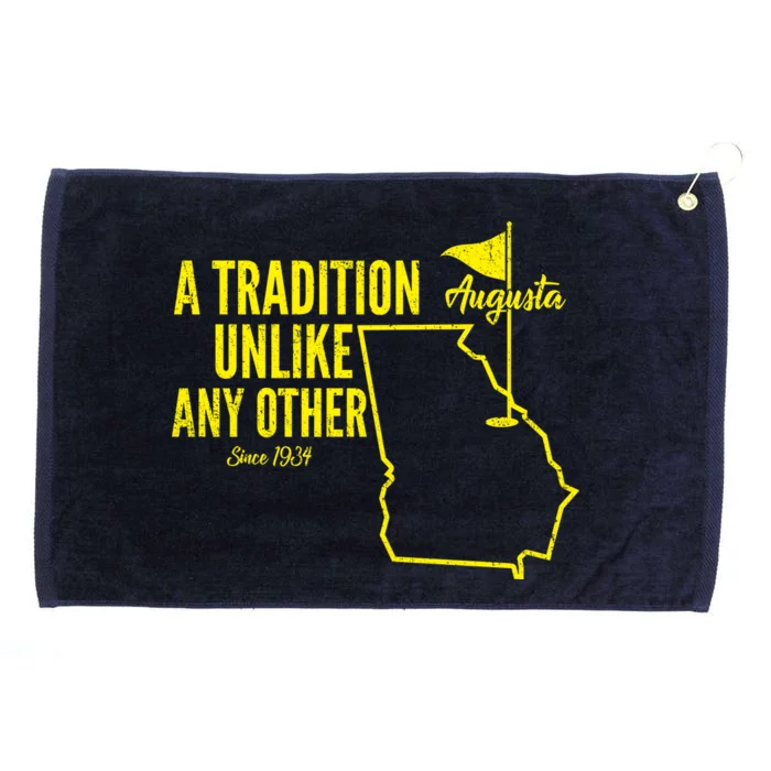 A Tradition Unlike Any Other Augusta Georgia Golfing Grommeted Golf Towel