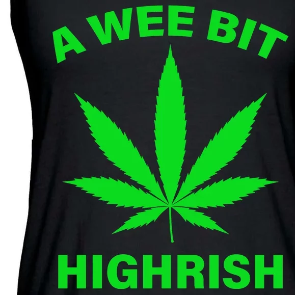 A Wee Bit Highrish Ladies Essential Flowy Tank