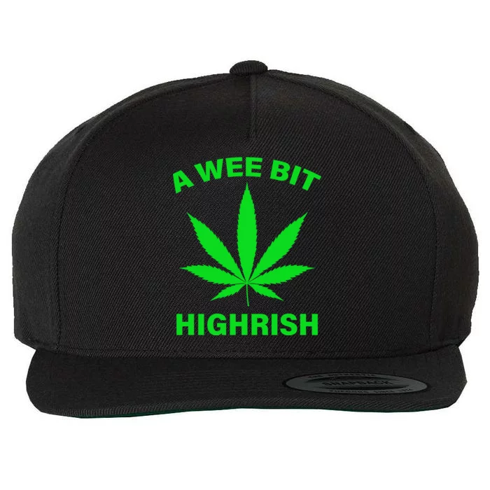 A Wee Bit Highrish Wool Snapback Cap