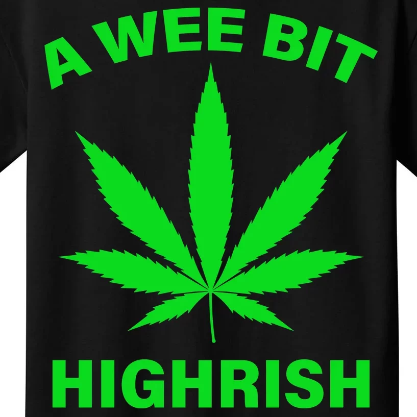 A Wee Bit Highrish Kids T-Shirt