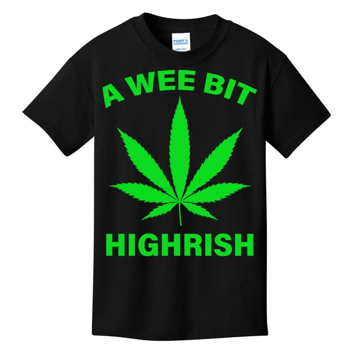 A Wee Bit Highrish Kids T-Shirt