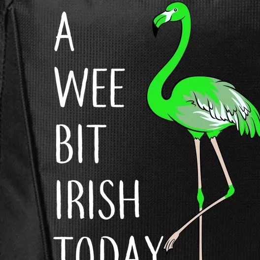 A Wee Bit Irish Today Flamingo City Backpack