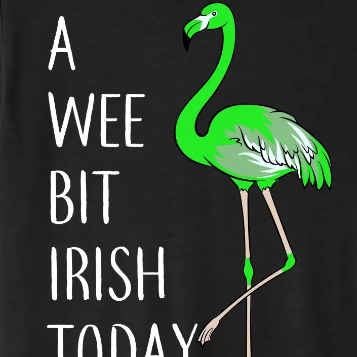 A Wee Bit Irish Today Flamingo ChromaSoft Performance T-Shirt