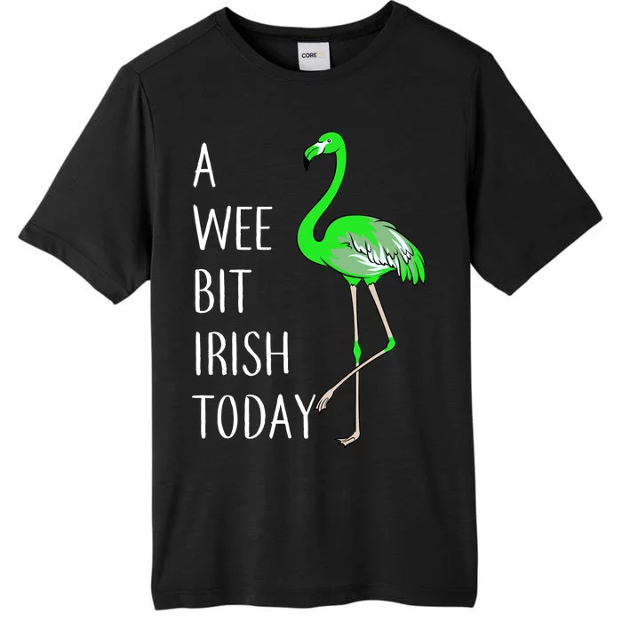 A Wee Bit Irish Today Flamingo ChromaSoft Performance T-Shirt