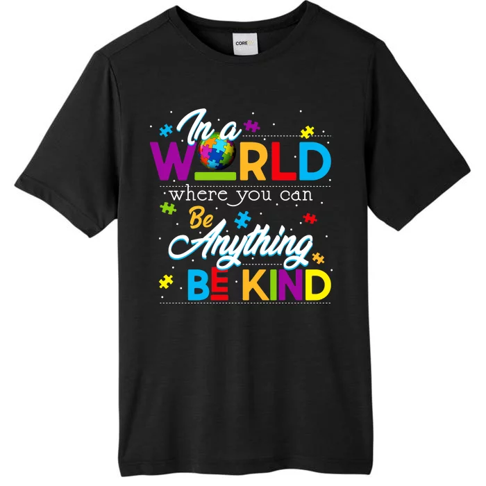 A World With Kindness Autism Awareness ChromaSoft Performance T-Shirt