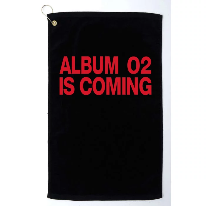 Album 02 Is Coming Platinum Collection Golf Towel