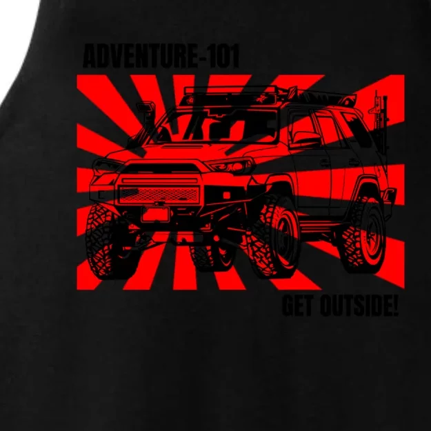 Adventure 101 4runner Gift Ladies Tri-Blend Wicking Tank