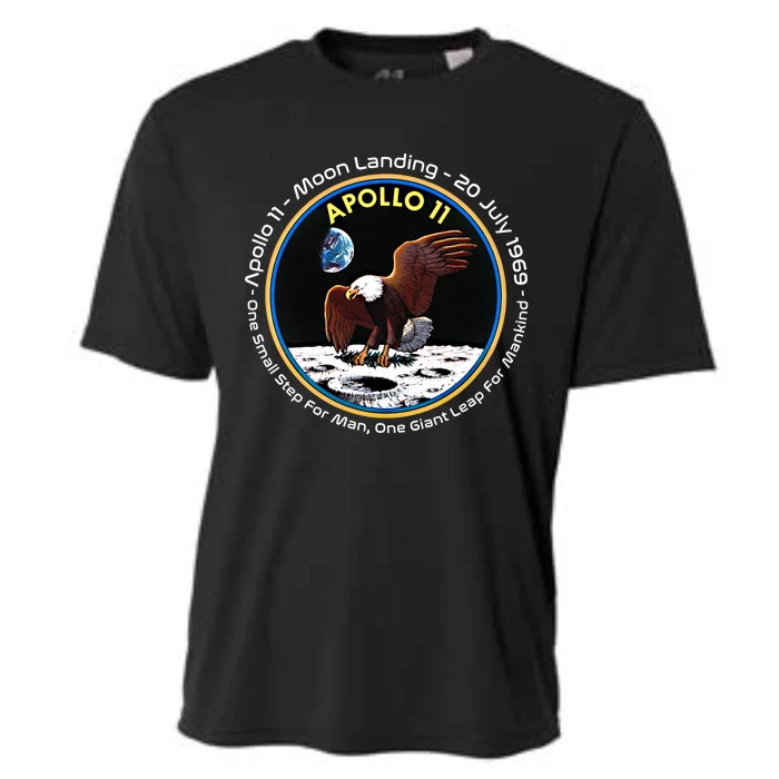 Apollo 11 50th Anniversary Moon Landing Cute Gift Cooling Performance Crew T-Shirt