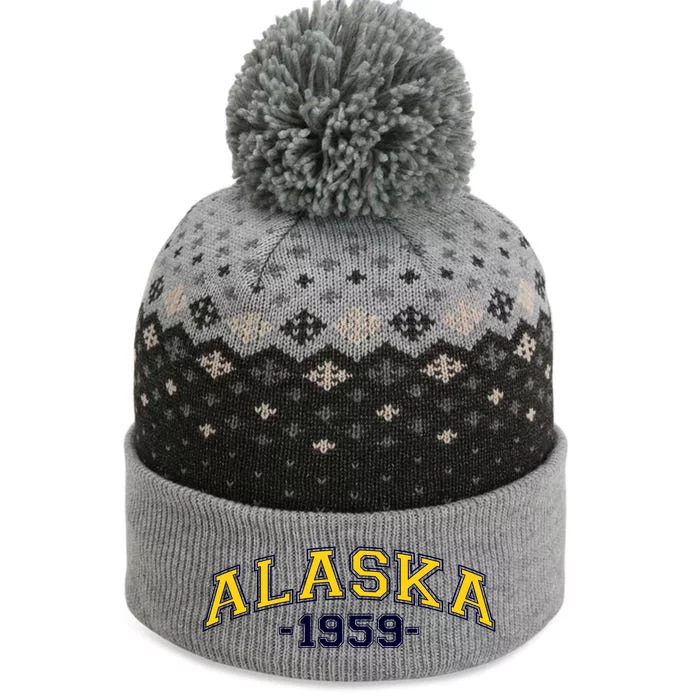 Alaska 1959 The Baniff Cuffed Pom Beanie