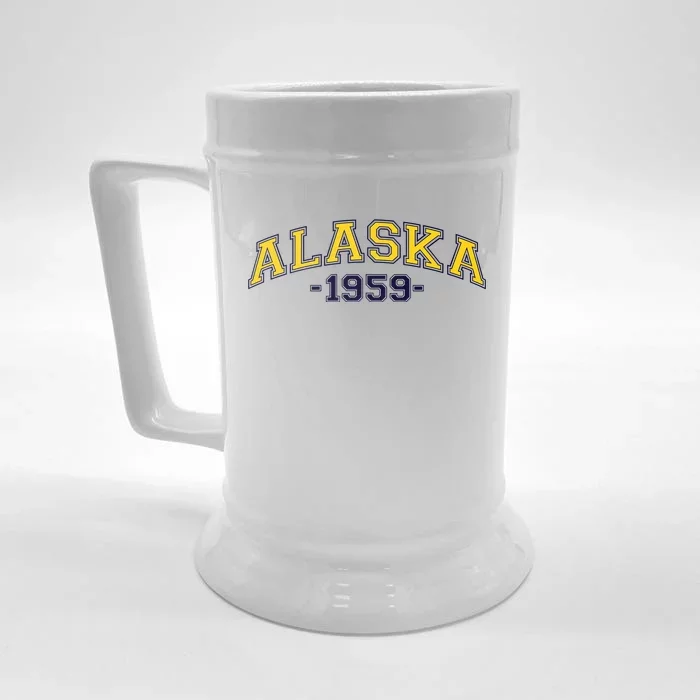 Alaska 1959 Front & Back Beer Stein