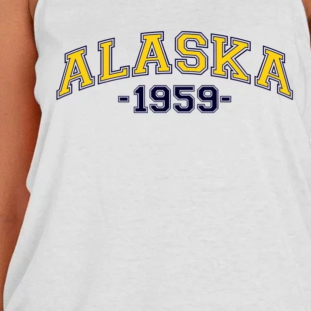 Alaska 1959 Women's Knotted Racerback Tank