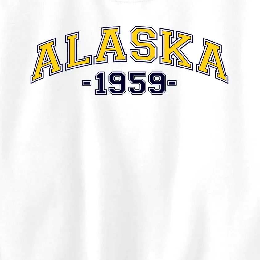 Alaska 1959 Kids Sweatshirt