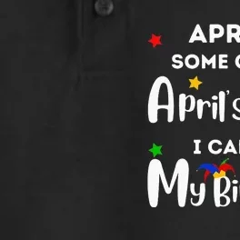 April 1st Birthday April Fool's Day Funny Anniversary Jokes Dry Zone Grid Performance Polo