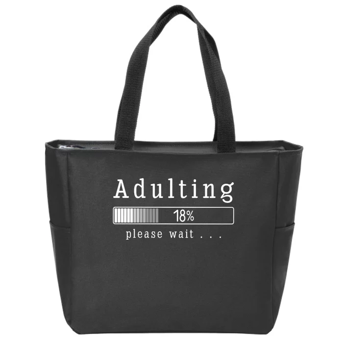 Adult 18th Birthday Gift Ideas For 18 Years Old Zip Tote Bag