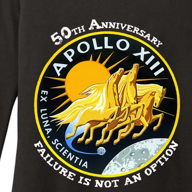 Apollo 13 Failure Is Not An Option Womens CVC Long Sleeve Shirt