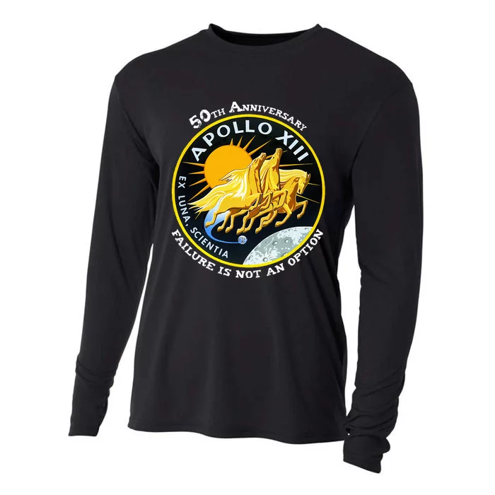 Apollo 13 Failure Is Not An Option Cooling Performance Long Sleeve Crew