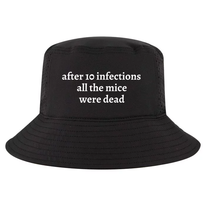 After 10 Infections All The Mice Were Dead Cool Comfort Performance Bucket Hat