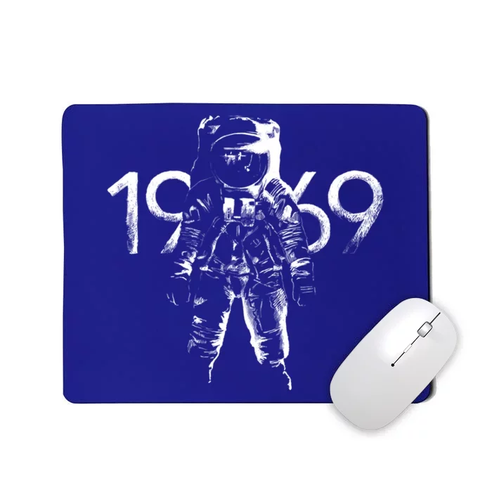 Apollo 11 Moon Landing 50th Anniversary Astronaut Graphic Gift Mousepad