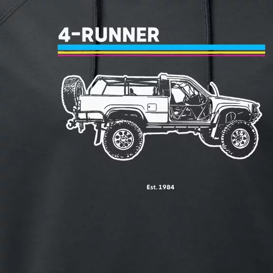 Adventure 101 Retro 4Runner Performance Fleece Hoodie