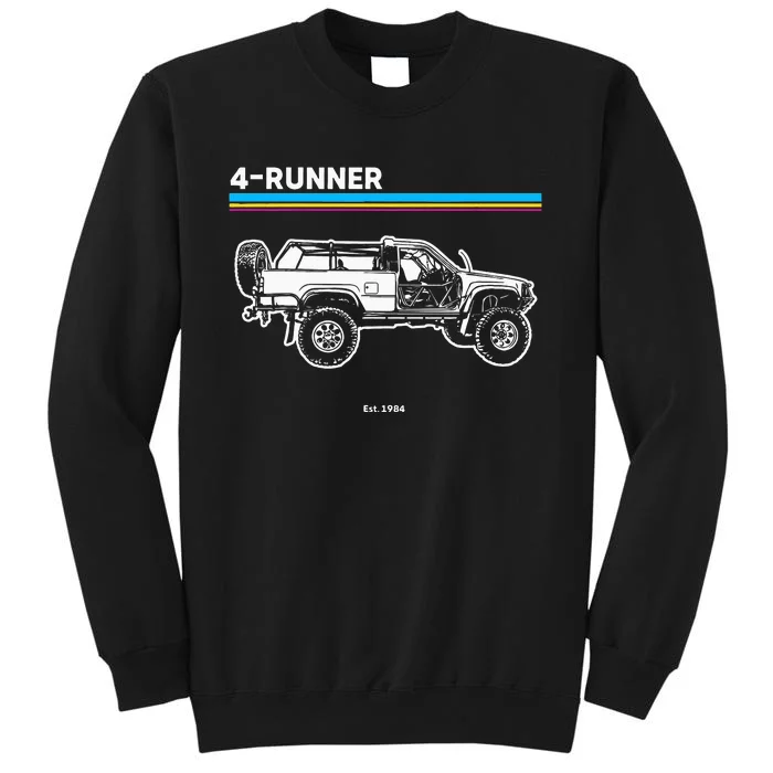 Adventure 101 Retro 4Runner Tall Sweatshirt