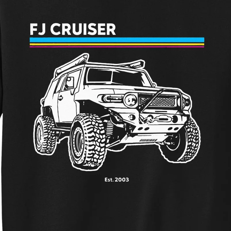 Adventure 101 Retro FJ Cruiser Tall Sweatshirt