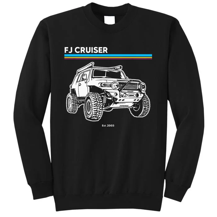 Adventure 101 Retro FJ Cruiser Tall Sweatshirt