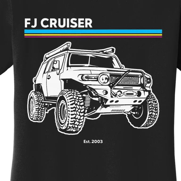 Adventure 101 Retro FJ Cruiser Women's T-Shirt